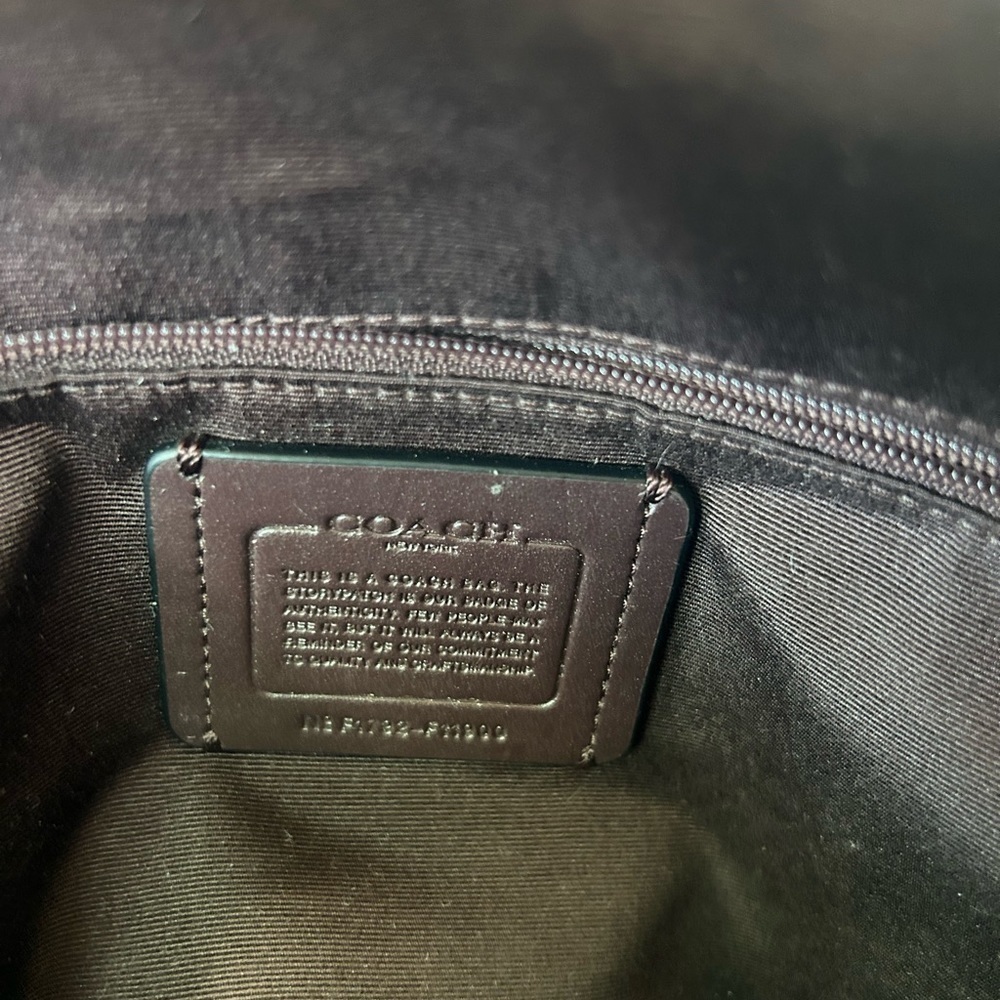 Coach NWOT Ox Blood Leather Ava Tote - Picture 11 of 12